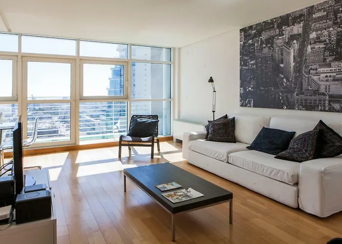 公寓 Rent4rest Parque Nacoes 17th Floor River View *